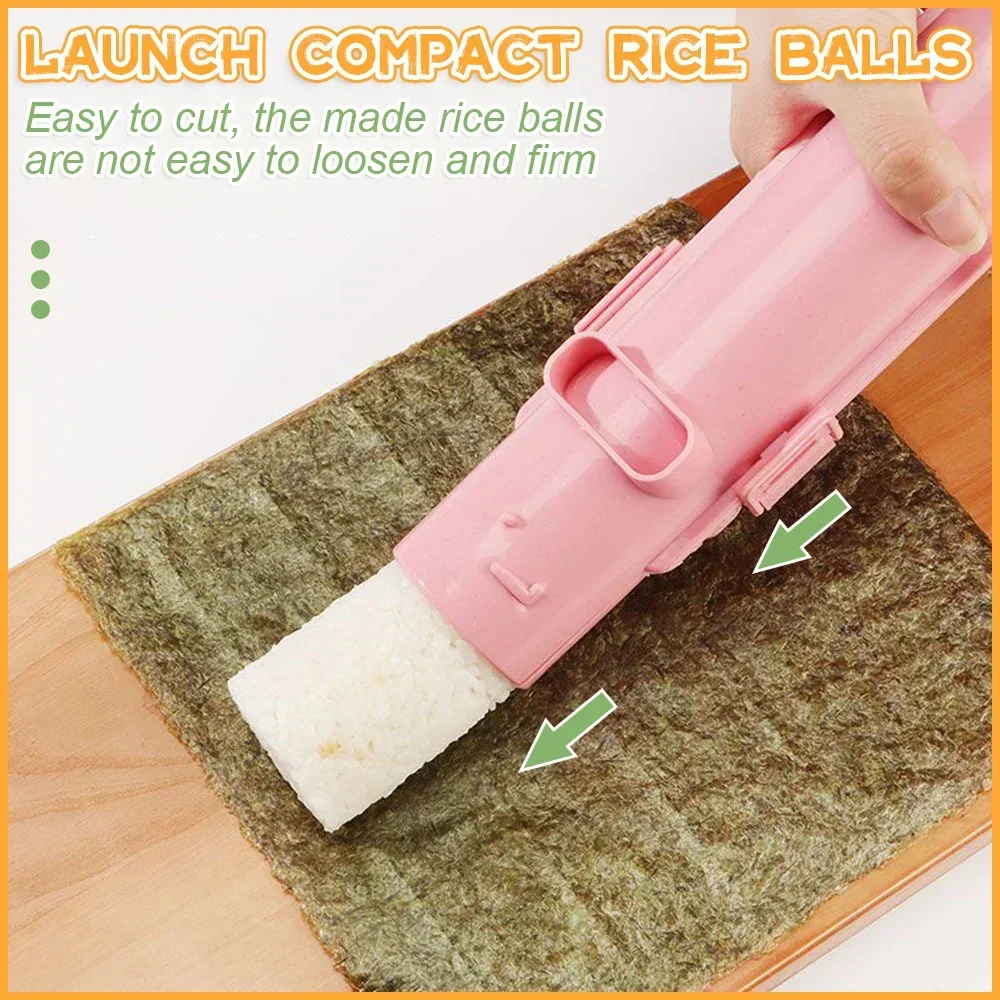 sushi maker Bazooka Vegetable Meat Rolling DIY Fast Japanese Roller Mold Home Kitchen Gadgets Mold
