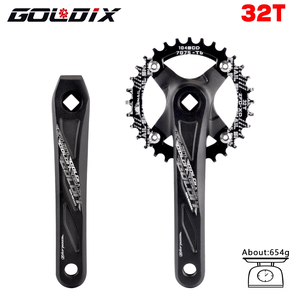 Black crank 32T