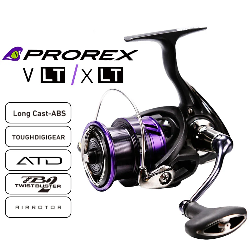 

Original PROREX V/X LT Spinning Fishing Reel ATD Air Aluminum Spool Handle Air Rotor Saltwater Fishing Tackle