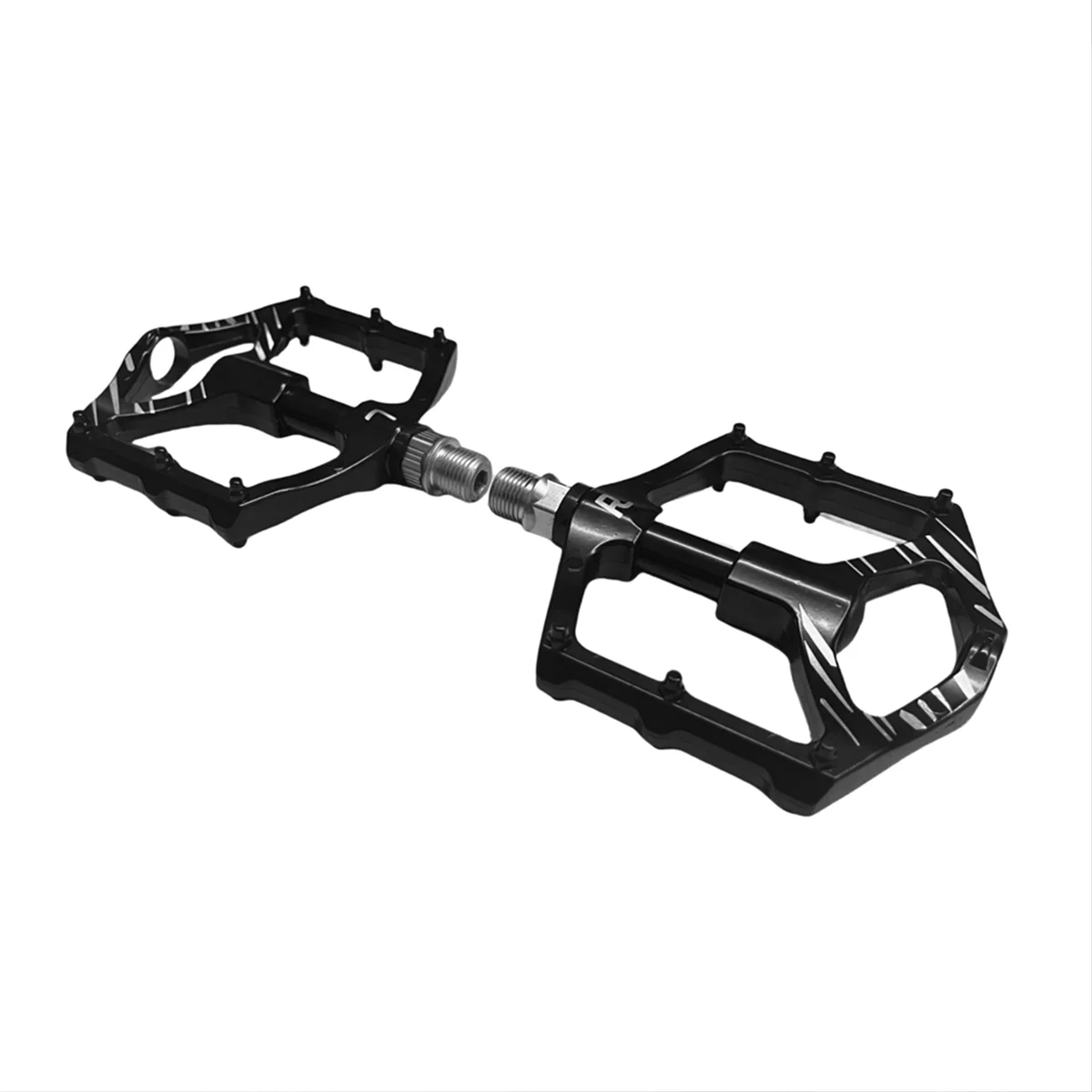 BAAU Ultralight Bicycle Pedals Road Bicycle Pedal Aluminum Alloy Anti-Skid Mountain Pedal Accessories