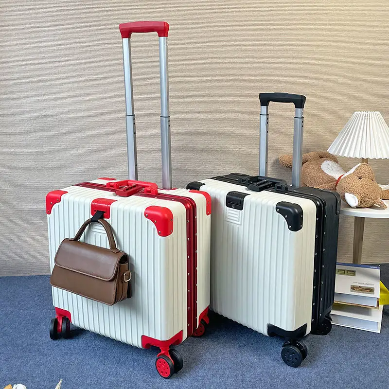 Trolley case, children's mini boarding, women's luggage, fresh travel, men's code, light and small