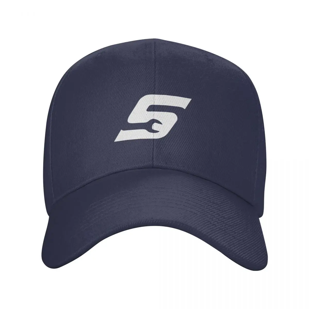 thumbnail image 1 of Gorra de béisbol lavada para hombre, gorra de camionero con logo blanco, gorra snapback, gorra de papá, gorras de golf con cierre a presión, 1 of 7