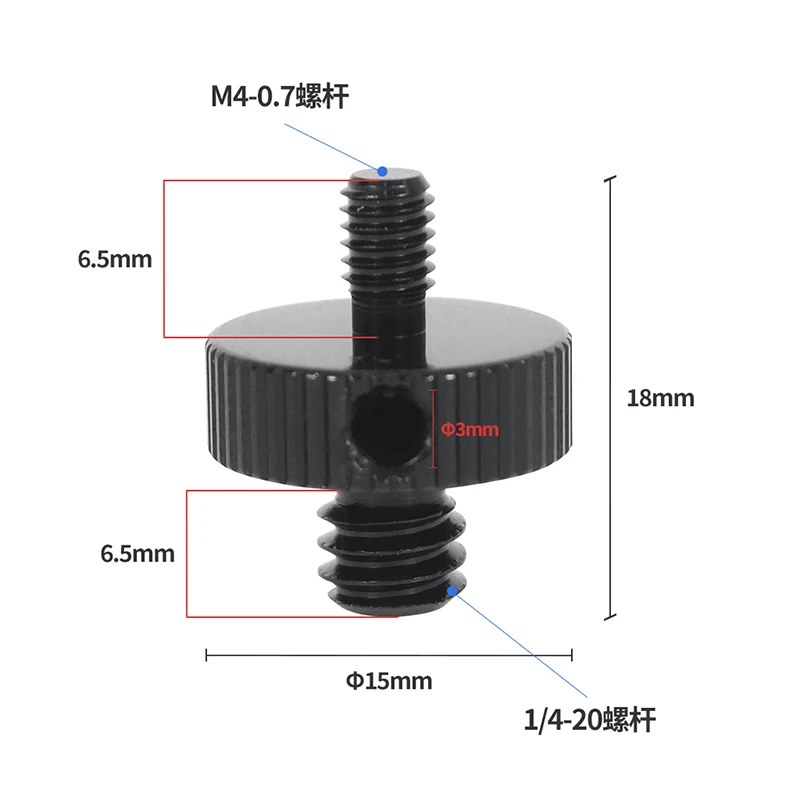 Durable Multi-Size Camera Screw Adapter