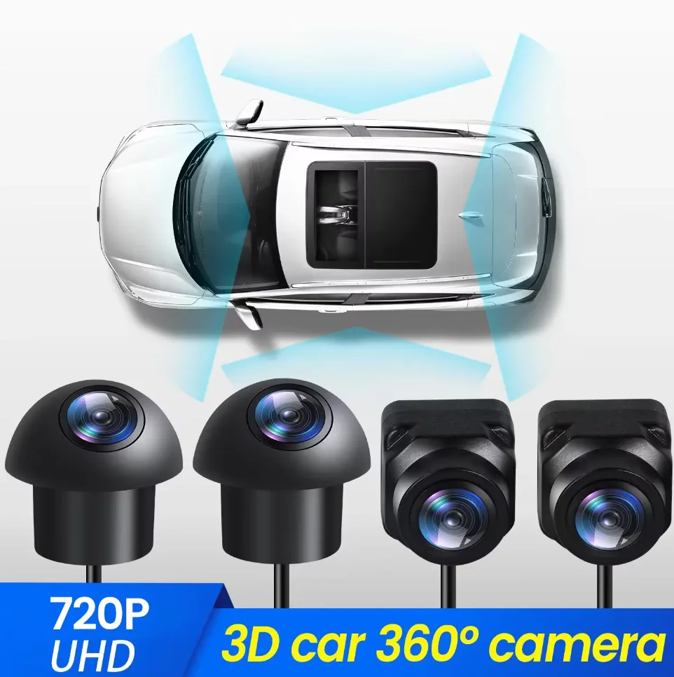 360° Car Bird View Camera System 1080p - Motorbasket