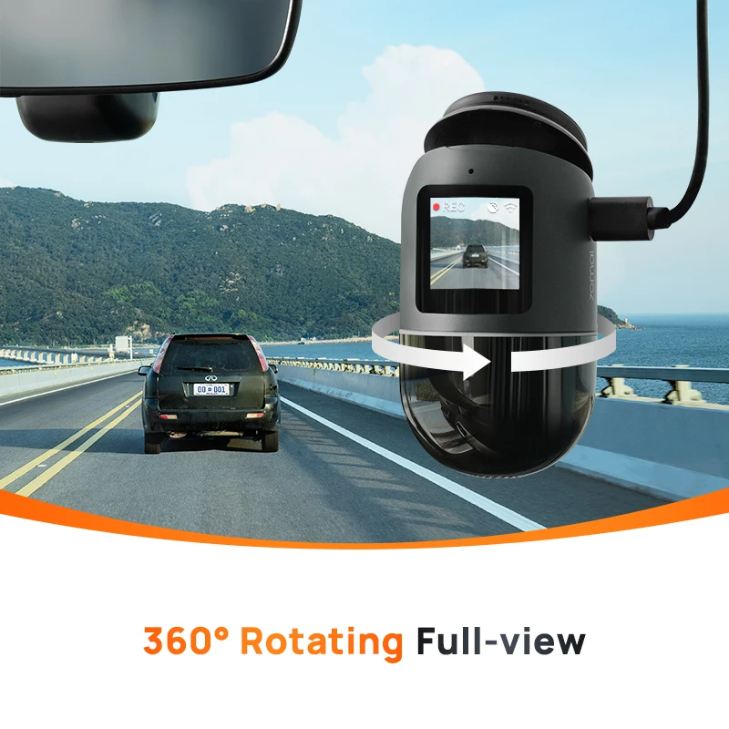 70mai Launches the First 360° Rotatable Dash Cam