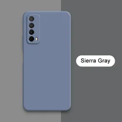 Premium Silicone Shockproof Camera Protective Case - Vibrant Colors & Full 360° Protection for P Smart Plus 2018 (Sierra Gray)