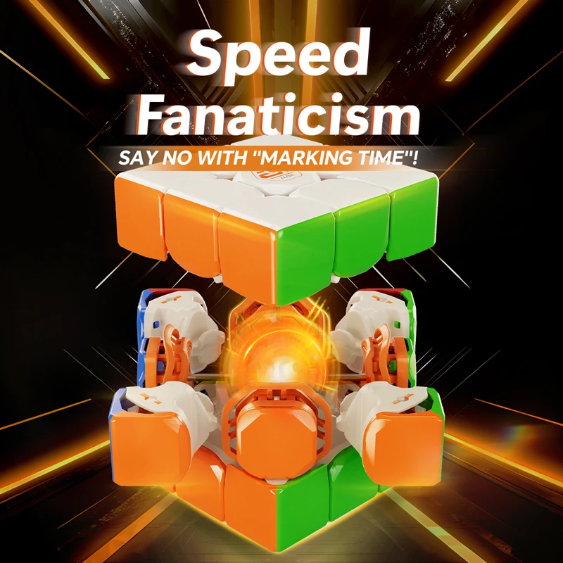 YJ YongJun EST Magnetic Magic Cube 3x3x3 Professional Speed Puzzle 3x3 Cubing Children's Toy Game Gift 3&times;3 Speedcube Magico Cubo