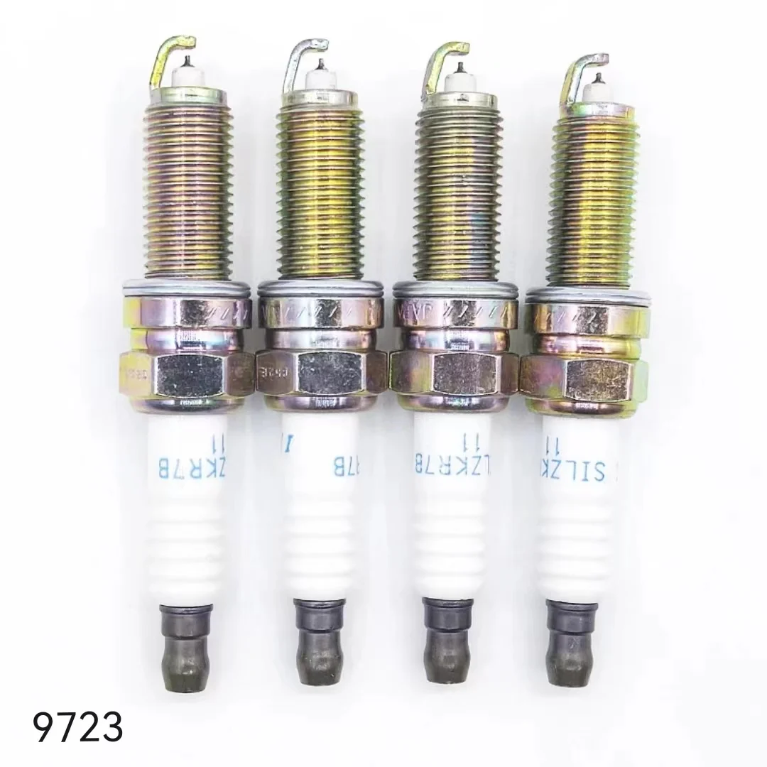 

4/20PCS SILZKR7B-11 9723 Iridium Spark Plug For Hyundai Elantra Genesis I40 Santa Fe Kia Carens Optima Azera Forte SILZKR7B11