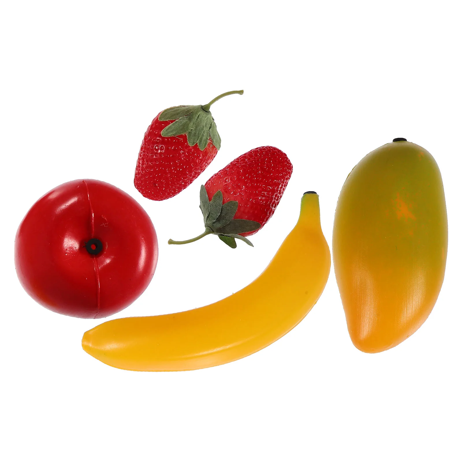 Simulated Fruit Sandbox Fruits Maracas for Baby Shaker Banana Abs Musical Instrument Kid Child Toy