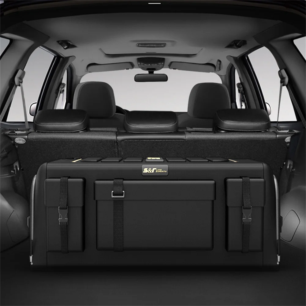 

Car Trunk Organizer Storage Box 30L/40L/50L/60L/70L Multifunction Oxford Cloth Car Storage Bag for Auto SUV Storage Accessories