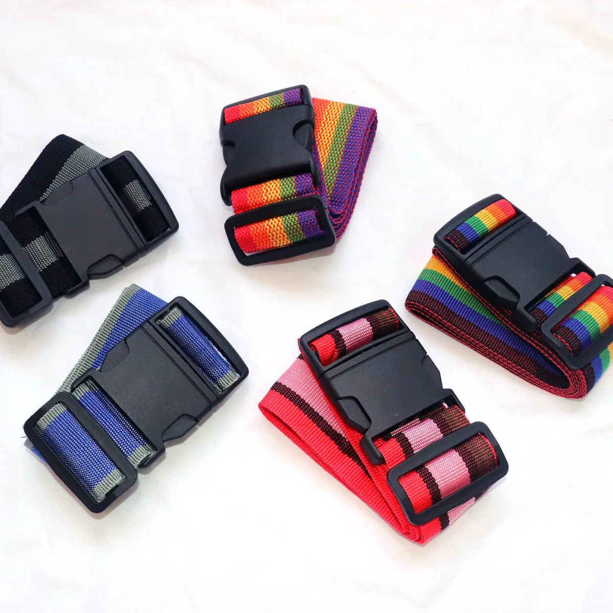 Travel Luggage Strap Adjustable Password Lock Packing Belt Baggage Secure Lock Anti-theft Luggage Strap Bundling Belt Packing 3