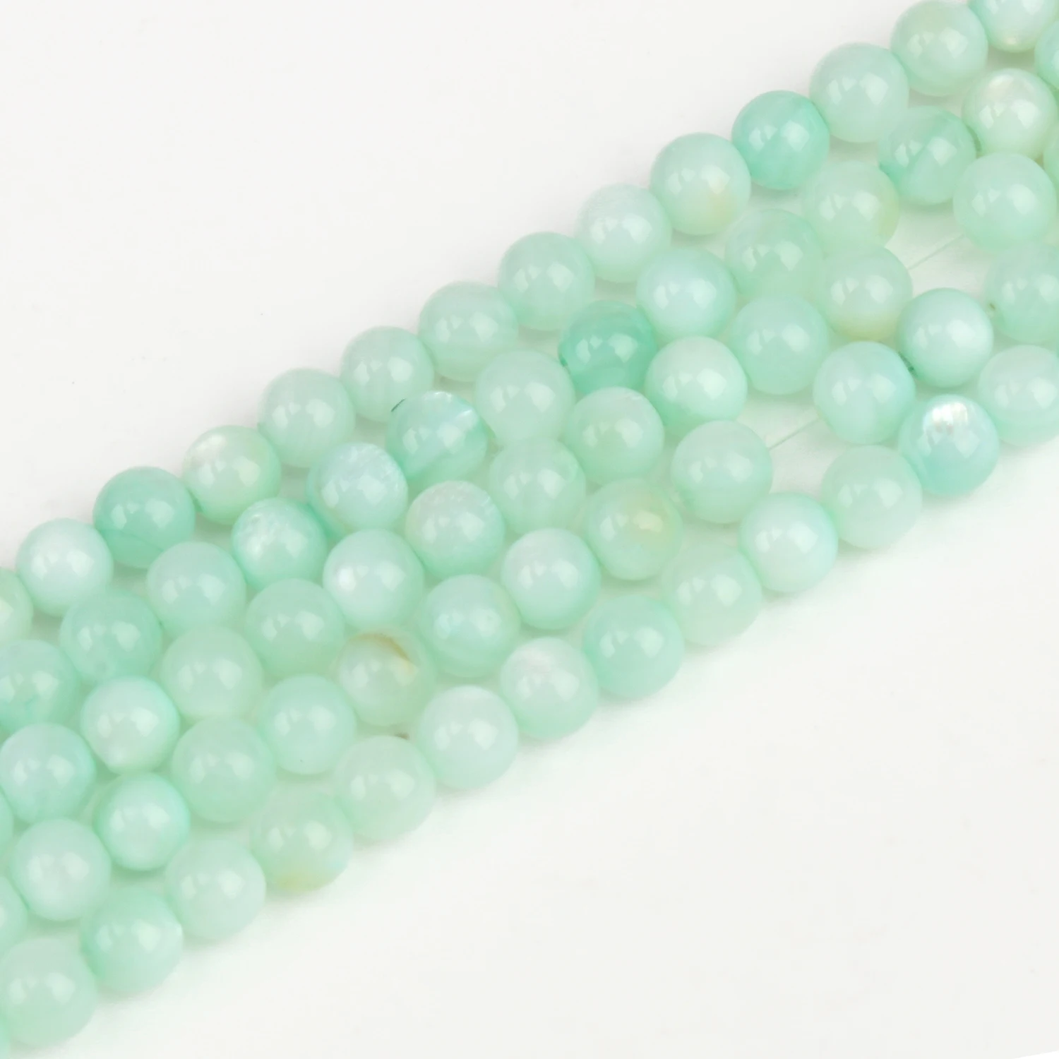 Vibrant Natural Freshwater Shell Beads