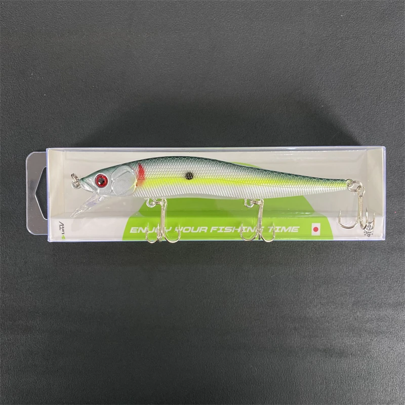 LURETV Japan Gleicher Stil Roada Classic Stop Bait King 116S Mino JERK BAIT9241 – Detail 4