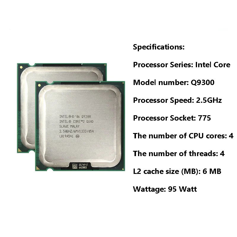 Процессор intel core 2 quad q9500. Процессор intel core 2 quad q9500