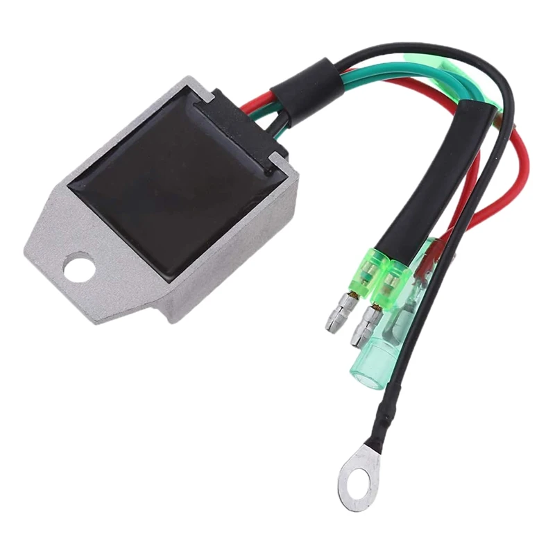 Boat Voltage Rectifier Regulator Fits For Yamaha 15HP 2-Stroke Motor Outboard Engines
