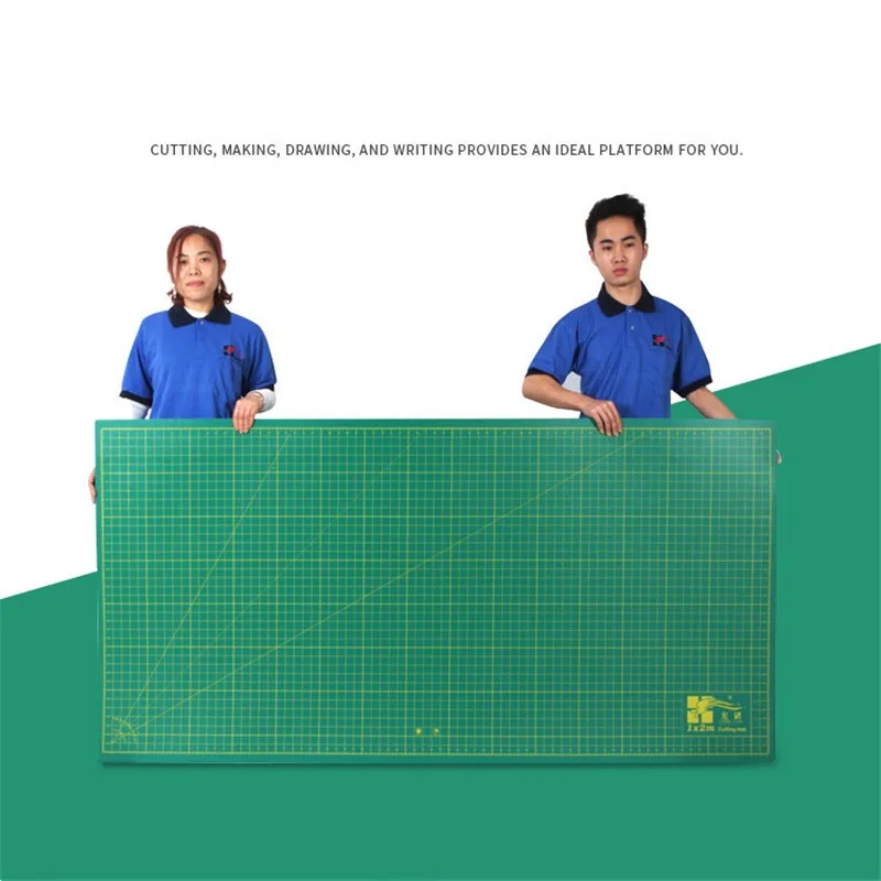 1m×2m PVC Scale Cutting Pad Double-Sided Self-Healing Plate Carving Mat Artist Manual Sculpture Tool Home Large Engraving Board a1 60cm×90cm double sided self healing plate pvc cutting mat patchwork pad artist manual sculpture tool home carving scale board