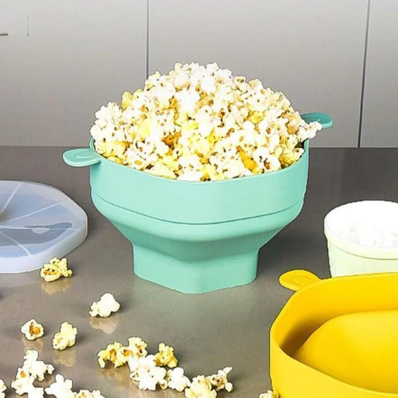 Salbree Microwave Popcorn Popper - Blue 