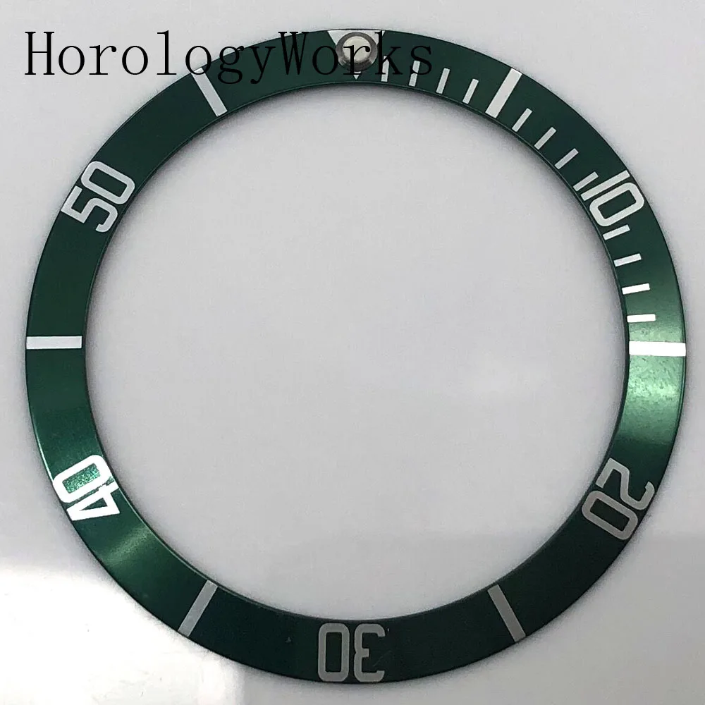 39.5mm 알루미늄 베젤 41mm 기계식 케이스 시계 부품 적색 청색 녹색 검정색 갈색