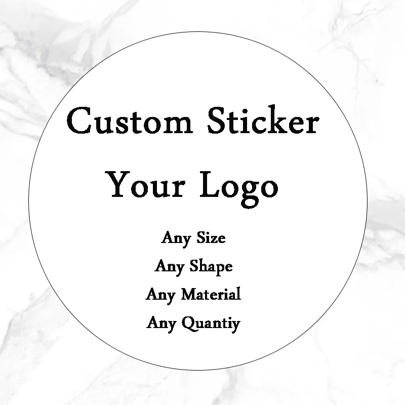 

Custom Scrapbooking Sticker Personalized Logo Die Kiss Cut Adhesive Vinyl Paper Label DIY Car Bike Laptop Phone Case Sticker