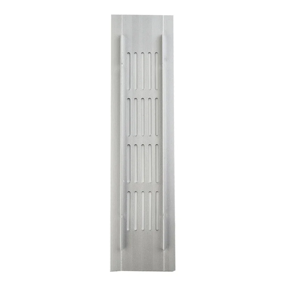 Air Vent Ventilation Grille Grille Cover Multi-size Rectangular Replacement Shoe Cabinets Silver Spare Parts Waterproof