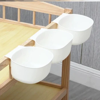 Scatola portaoggetti sospesa per lettino in cotone Organizzatore per culla per neonato Tasca per pannolini giocattolo per set di biancheria da letto per culla Accessori Borse per pannolini