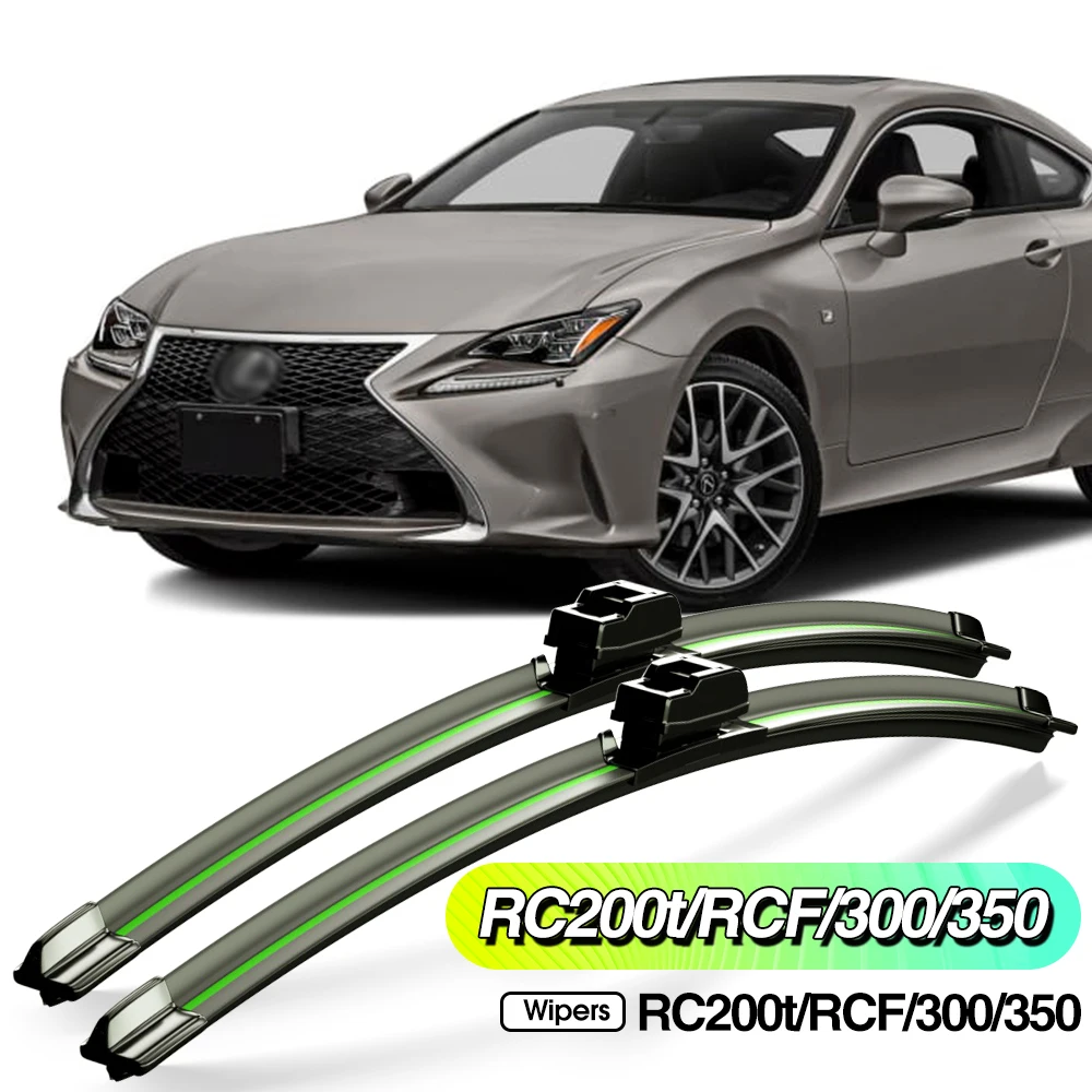 Per Lexus Rc200T Rcf Rc300 Rc350 2015-2022 2 Pezzi Spazzole Tergicristallo Anteriore Accessori Per Finestre Parabrezza 2016 2019 2020