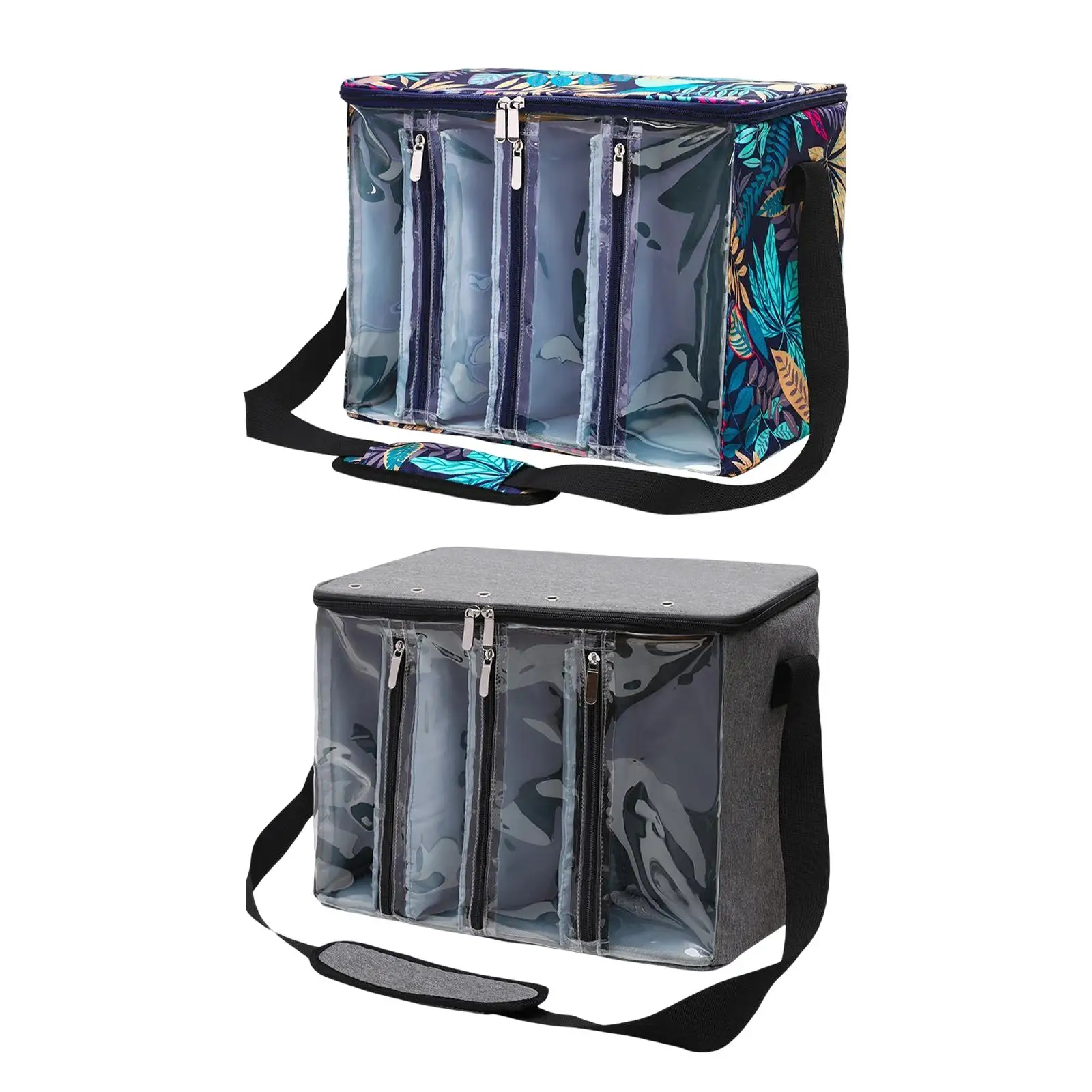 

Сумка для вязания, органайзер для хранения пряжи, большая сумка для вязания крючком, тоут для вязания крючком