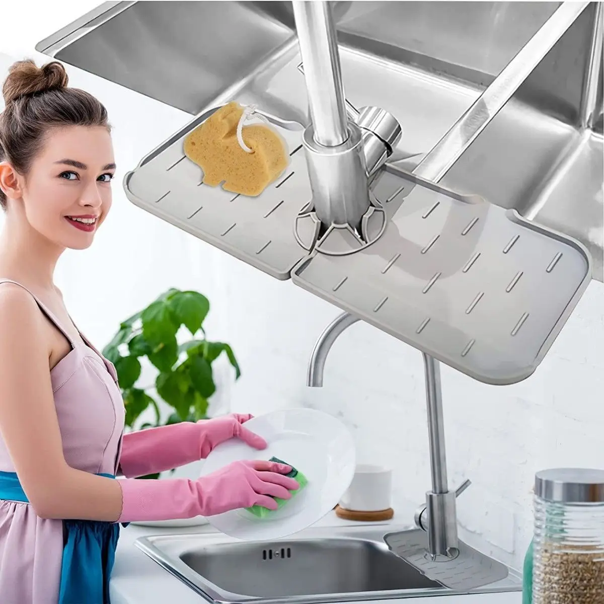 Kitchen Faucet Silicone Mat