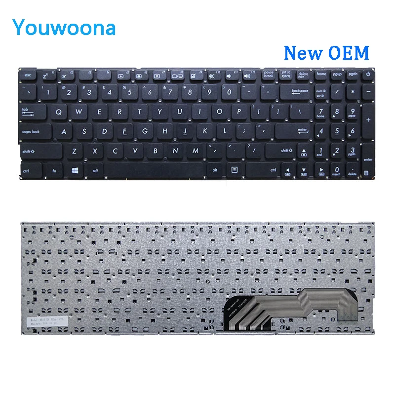 New Original Laptop Keyboard For ASUS A541U X541S X541SA X541SC K541U K541UA F541U VM592U X541LA R541U D541S X541N X541NC X541NA