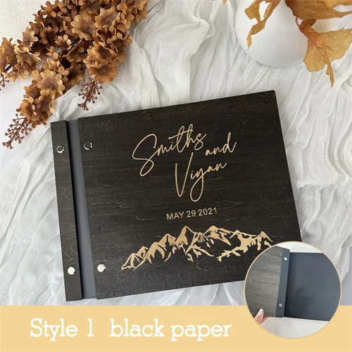 Style 1 black paper