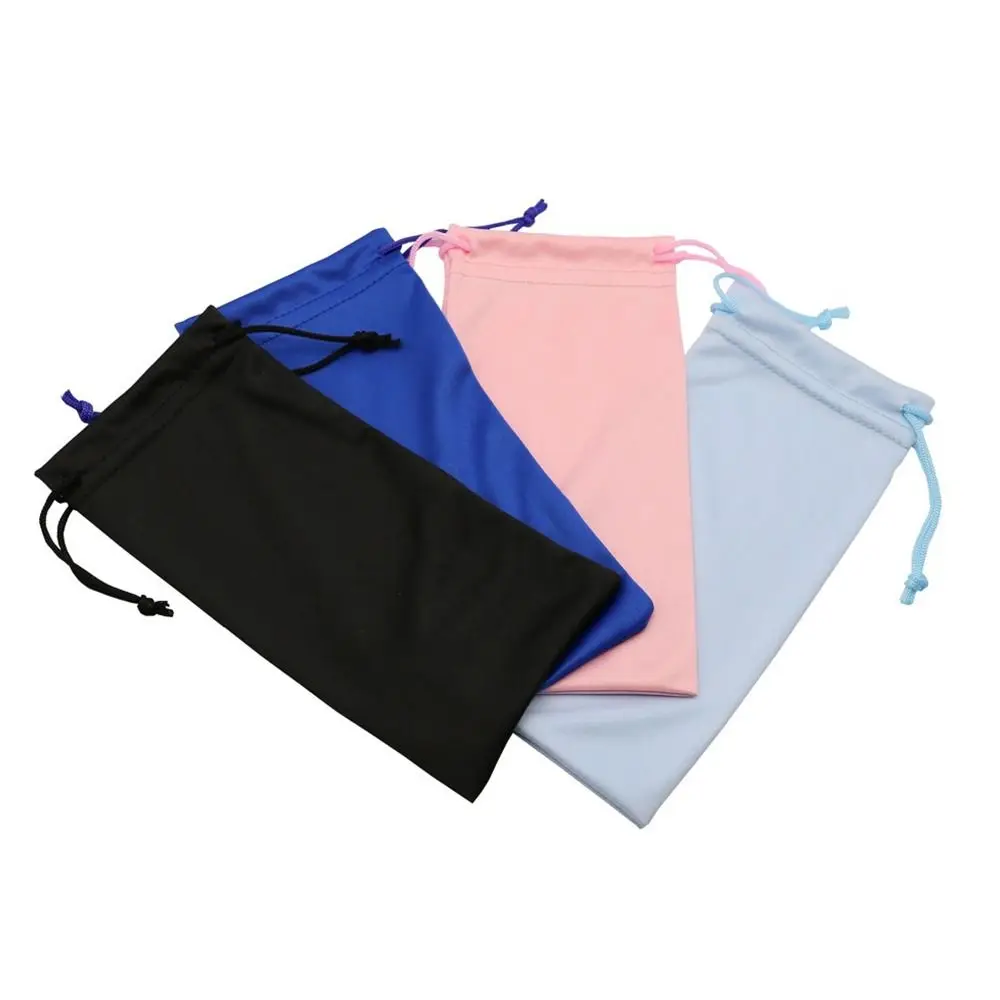 Sunglasses Bag Drawstring Microfiber Glasses Case Unisex