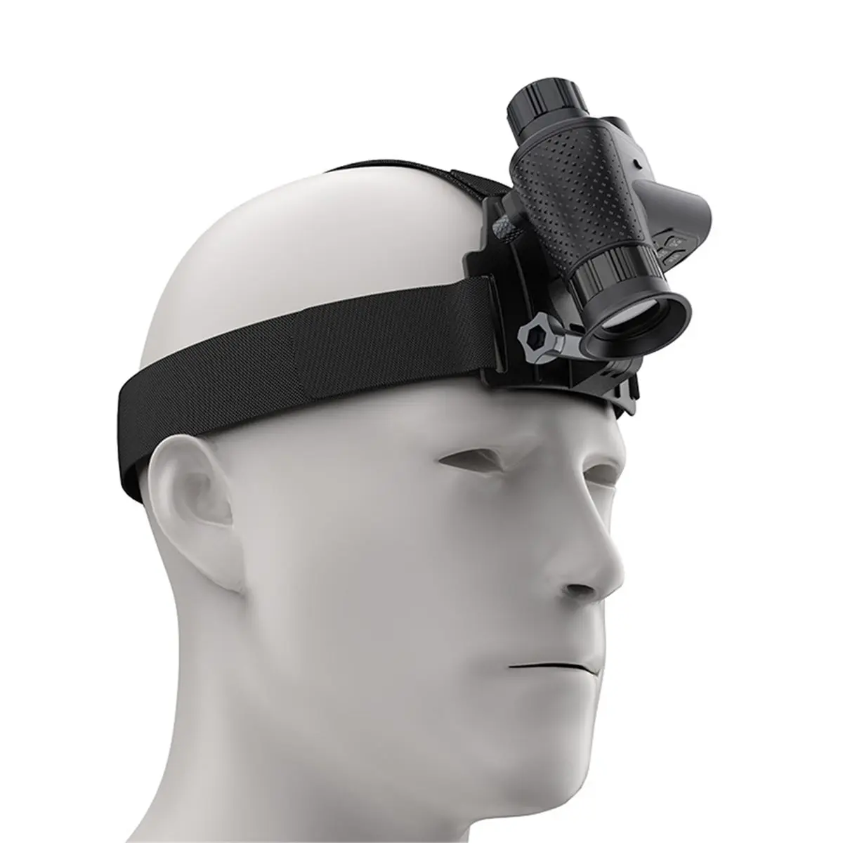 A10R NV4500 4K UHD 적외선 야간 투시경 고글 헤드 마운트형 미니 디지털 망원경 카메라 (사냥 캠핑용)