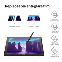 HUION Kamvas 22 Graphic Pen Tablet Monitor Pen Display 21.5 Inch Anti-glare Screen 120%s RGB Windows Mac And Android Device - Image 3
