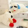 1Pcs Squeaky Plush Lamb & Alpaca Dog Toys - Soft, Durable Chew Play for Medium Breeds 1