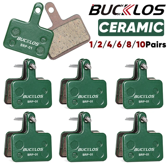 BUCKLOS plaquettes de frein à disque hydrauliques en céramique pour SHIMANO B01S B05S 1/2/4/6/8/10 paires plaquettes de frein vtt plaquettes de frein à disque résistantes à l'usure 1