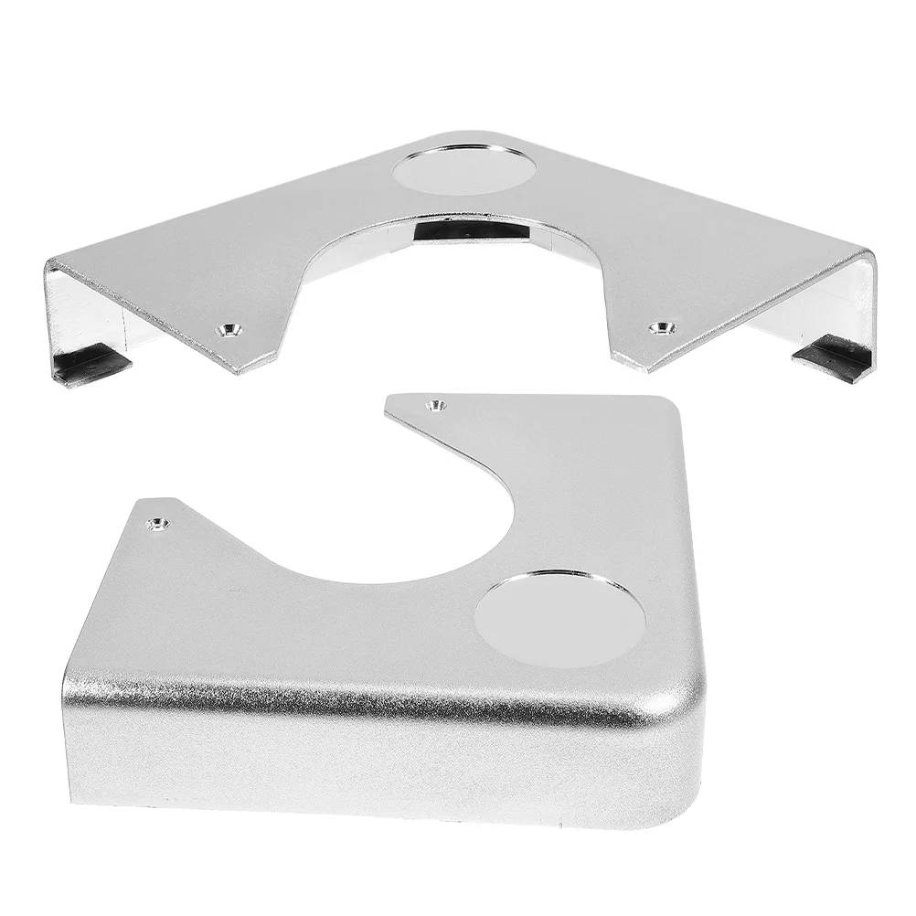 2Pcs Durable Billiard Table Guard Chrome Corner Design Pool Table Corner Bracket Snooker Guard Entertainment