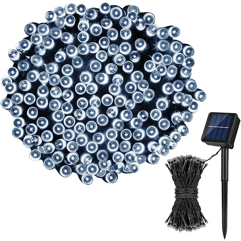 Enchanting Solar LED String Lights - 8 Modes