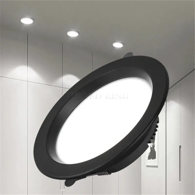 

Led Downlights 5W 9W 12W Ceiling Light 15W 18W Recessed Down Round LED Panel 220V Spot Light Indoor Lighting