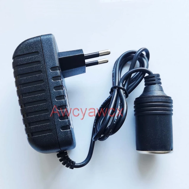 Ac 110v/220v Dc 12v 2a For Car Cigarette Lighter Power Adapter