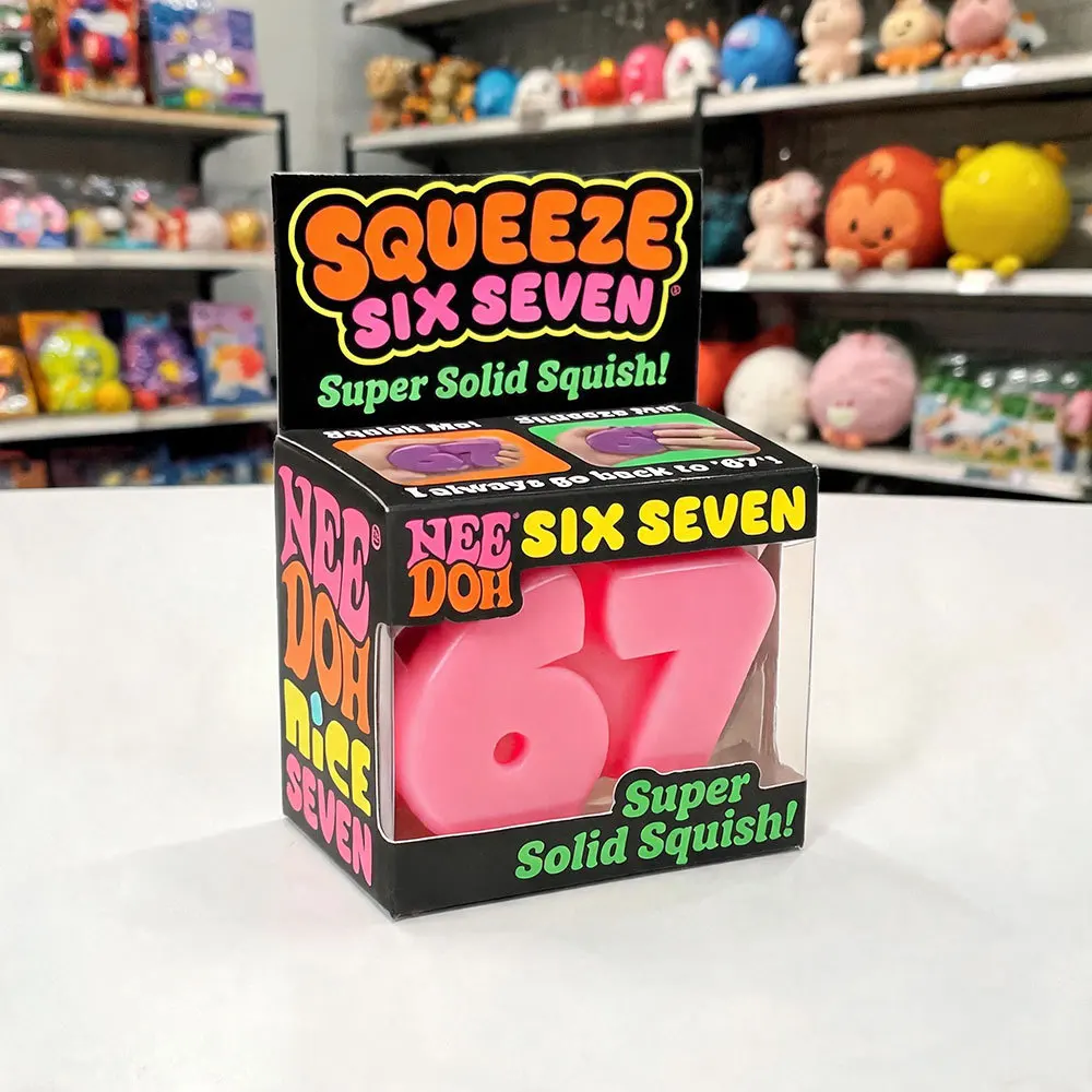Nee Doh Squeeze Toy - Soft Stress Relief Sensory Toy for Office Relaxation and Party Favors