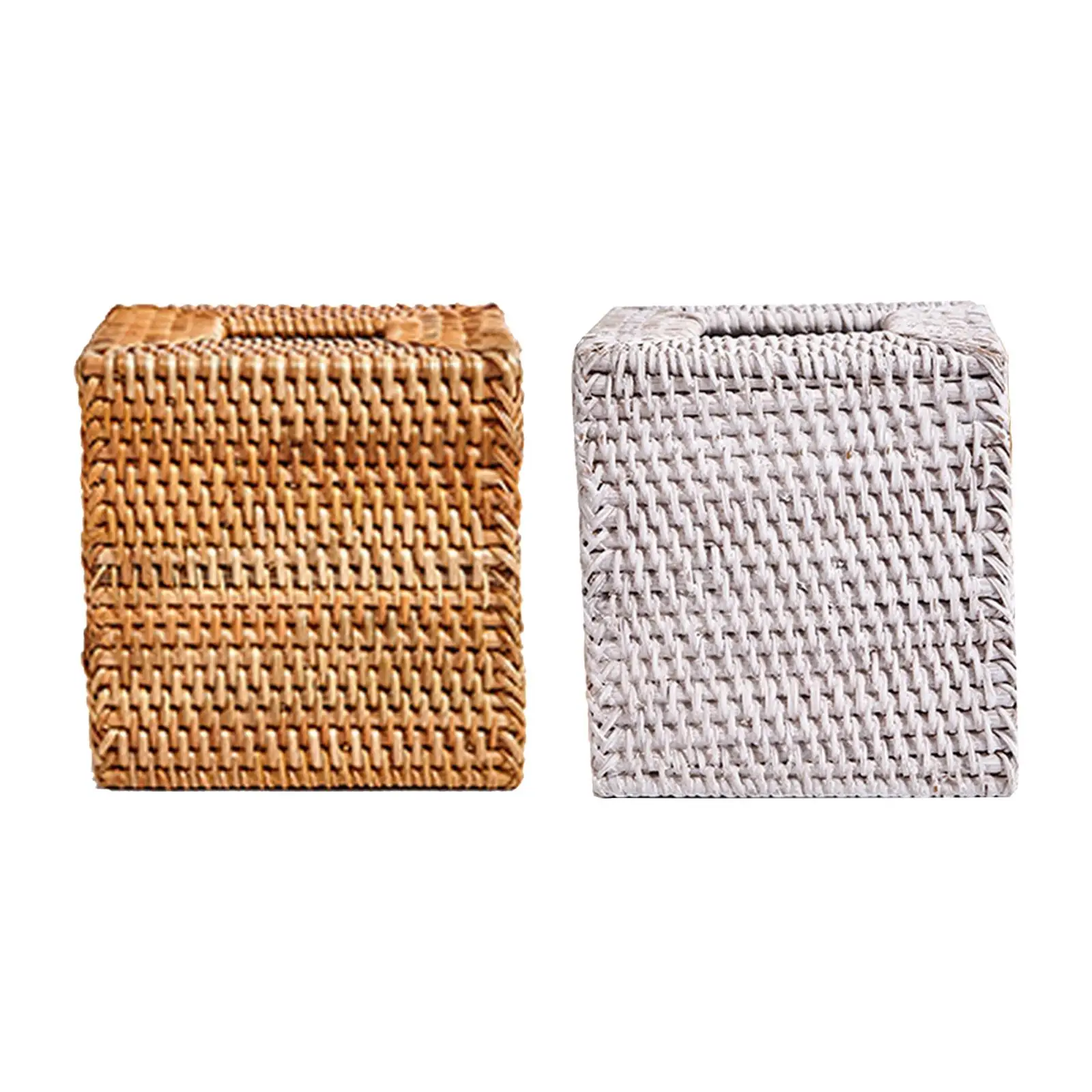 

Tissue Holder Case Vintage Style Napkin Holder for Washroom Bedroom Hotel