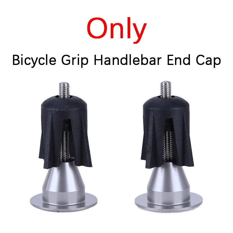 Ultralight Silicone Anti-Slip Bike Grips with End Plugs