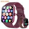 IOWODO 1.85” Full Touch HD Smartwatch Smart Watch Bluetooth Calling 100+ Sport Fitness Tracking Watch with Voice Assistant 1