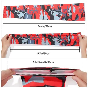 مدفئات الذراع الرياضية ، الحماية من أشعة الشمس ، غطاء اليد ، تدفئة التبريد ، الجري ، صيد الأسماك ، ركوب الدراجات ، 2 الأكمام 4