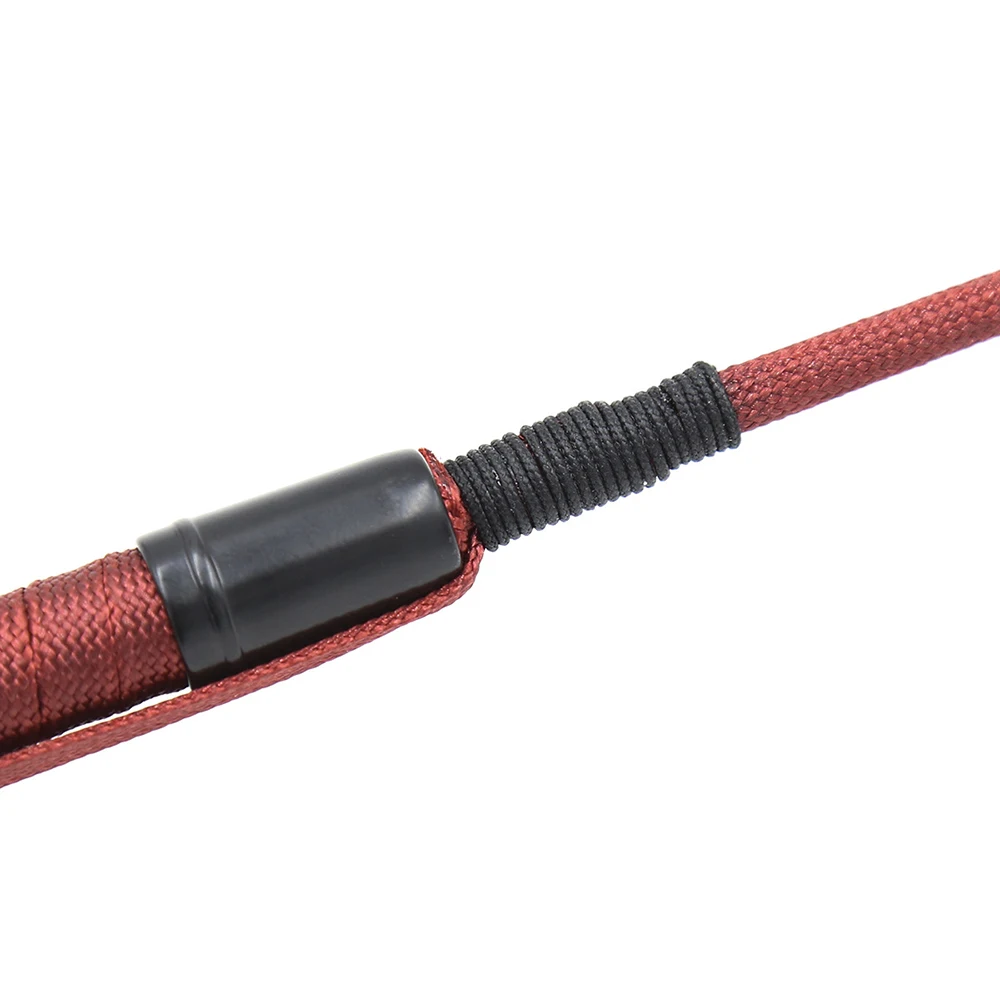 66CM Riding Crop PU Leather Whip Premium Quality Red Leather Crops Equestrianism Horse Whips 4