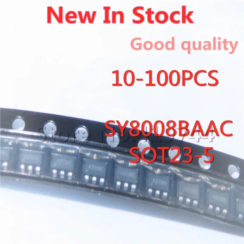 10-100 шт. качество 100% SY8008B SY8008BAAC SY8008 AB *** SOT23-5 PWM синхронный понижающий DC-DC чип в
