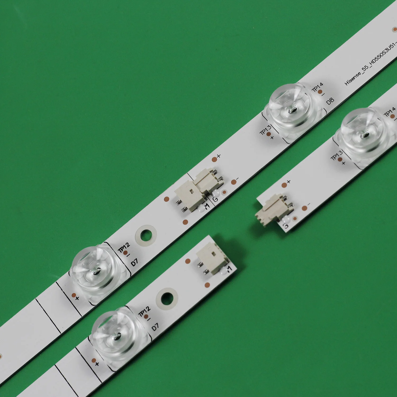 ŰƮ 5pcs 14LED LED Ʈ Ʈ Hisense 55H8E 55H9E IC-A-CNDN55D975 H55A6500 55_HD550S3U51-TA_5X14_3030C 55HS68U 55HS6