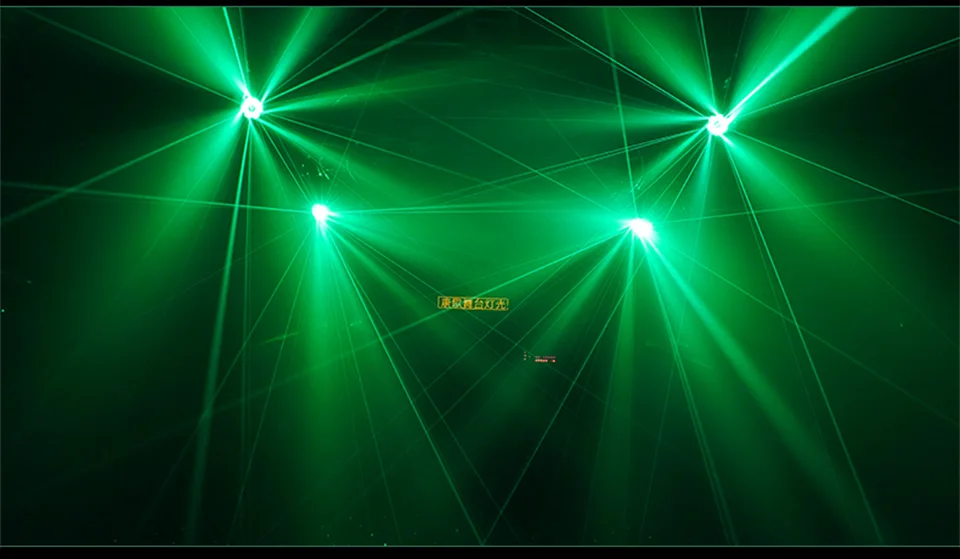6x15W RGBW Moving Head Laser Light Led 4in1 Bee Eyes Stage Wash Beam Lights 18/2