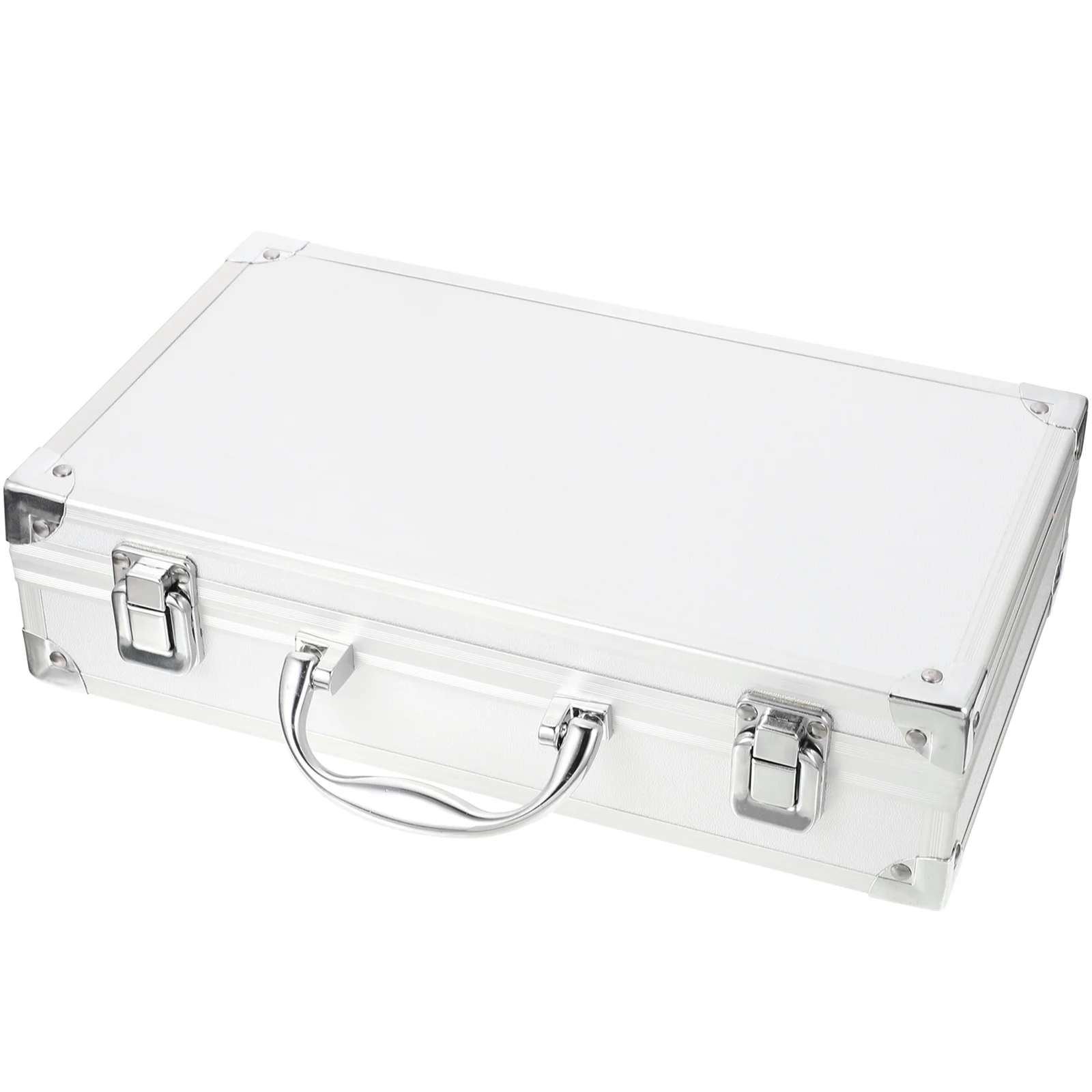 White Aluminum Alloy Tool Box Portable Medical Case Medicine Storage Container First Aid Kit Tools Packaging Durable Household