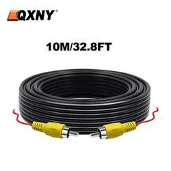 High - Quality Car Rear View Camera Video Extension Cable - Available in Multiple Lengths (10M 32.8FT Cable)